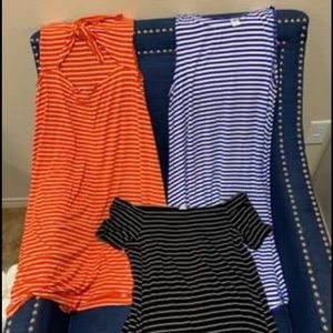 Maternity Lot 3 dresses and 3 jeans size M